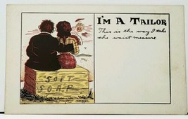 Humor I&#39;m A Tailor This is the Way I take the Waist Measure udb Postcard H7 - $7.45