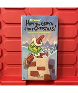 How The Grinch Stole Christmas VHS Video Tape Boris Karloff Dr Seuss Vtg... - $13.49