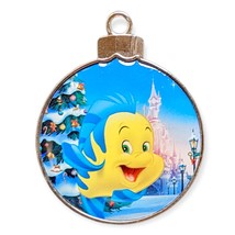 Little Mermaid Disney Paris Advent Pin: Flounder Christmas Ornament  - £31.39 GBP