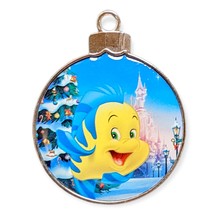 Little Mermaid Disney Paris Advent Pin: Flounder Christmas Ornament  - £31.37 GBP