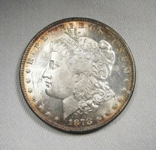 1878 7TF Silver Morgan Dollar VAM-84 R-4 UNC+ Coin AL771 - £177.23 GBP