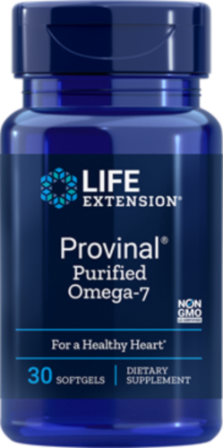 Primary image for MAKE OFFER! 3 Pack Life Extension Provinal Purified Omega-7 fish oil 30 gels