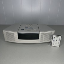 White Bose Wave AM/FM Radio CD Player AWRC1P w/Remote - Very Clean &amp; Works Great - £318.58 GBP