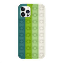 Push It Pop Fidget Toy Bubble Case Cover for iPhone 11 Pro Max 6.5&quot; GREE... - £5.98 GBP