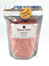 Watermelon Bath Salt Epsom Salt bath soak holiday gift for her body salt... - $7.43