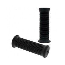 United Pacific Industries 1&quot;1-18&quot; Black Motorcycle Handlebar Grip Set 52000B - £19.65 GBP