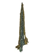 5 Vintage Handmade Yarn Macrame 33&quot; - 45&quot; Plant Hanger Planter Boho Bohe... - $378.38 MXN