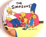 Vintage Simpsons Pinback Buttons Family On The Couch Springfield Bart Ho... - £3.10 GBP