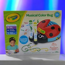 Crayola Musical Color Bug Drawing and Coloring Kit Art &amp; Craft Activity New - $15.51