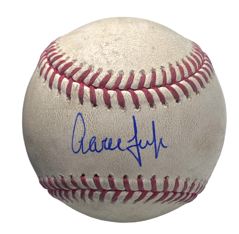 Primary image for Aaron Judge Autographed Yankees Game Used (8/18/22) Official Baseball Fanatics