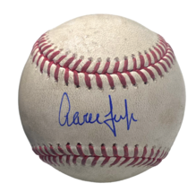 Aaron Judge Autographed Yankees Game Used (8/18/22) Official Baseball Fa... - £1,412.39 GBP