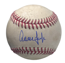 Aaron Judge Autographed Yankees Game Used (8/18/22) Official Baseball Fa... - £1,402.39 GBP