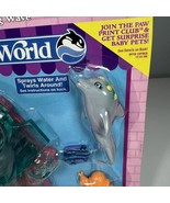 NEW! Littlest Pet Shop Sea World Dolly Dolphin Playset 1995 LPS Vintage ... - £31.14 GBP