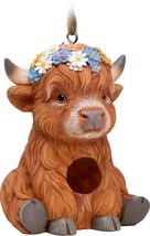 Highland Cow 10360 Weather Resistant Indoor Outdoor Birdhouse 8.5” H Spo... - $730.37 MXN