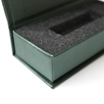 4x Magnetic USB Presentation Gift Boxes, Sage Green, flash drives - £22.45 GBP