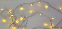 *MSC) Home Accents Holiday 34 ft. 100-Light Mini LED Warm White Christma... - £5.53 GBP