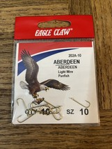 Eagle claw Aberdeen Hook 202A-10 - $6.88