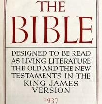 Bible King James Version 1937 Authorized New Old Testaments HC Religion WHBS - £79.92 GBP