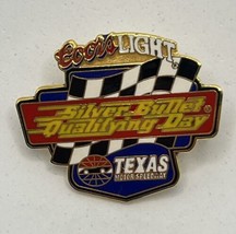 Coors Light Silver Bullet Texas Motor Speedway NASCAR Race Racing Lapel Hat Pin - £6.21 GBP