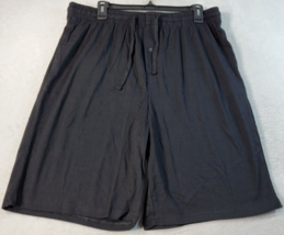 U2SKIIN Sleepwear Shorts Mens Large Black 100% Cotton Pockets Pleated Dr... - €20,22 EUR