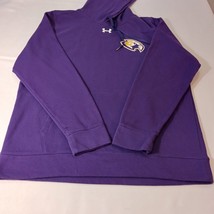 Under Armour Loose Men's Purple Cotton Blend Pullover Hoodie Sweatshirt Size XL image 12