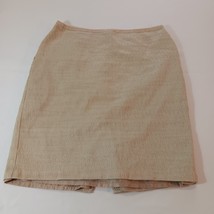 New York &amp; Company Back Zipper Pencil Tan/Beige Skirt Women&#39;s Size 6 - €8,89 EUR