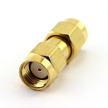 2-Pack Rf Coaxial Reverse Polarity Adapter Rp Sma Coax Jack Connector Rp... - $14.65