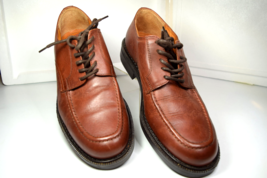 Bill Blass Tucker 64321 Men&#39;s Brown Leather Dress Shoes~Made In Italy Size 9.5 D - £13.91 GBP