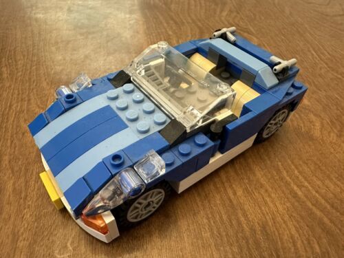 Primary image for Lego 6913 Creator 3 in 1 Model Blue Roadster Incomplete 2012
