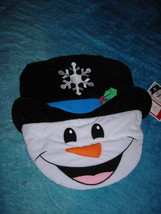Holiday time frosy/snowman plush toilet seat cover - £19.59 GBP