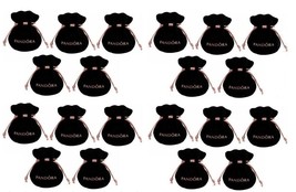 Pandora Charm Jewelry Black Velvet Drawstring Gift Bags Pouches Lot of 20 NEW - £24.90 GBP