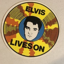 Elvis Presley Sticker Elvis Lives On - £3.95 GBP