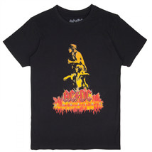 AC/DC Bonfire 1997 Album Cover T-Shirt Black - £23.91 GBP+