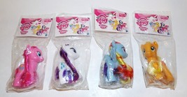 2013 My Little Pony Set Of 4 Friendship Is Magic 3&quot; Ponies ~Sealed In Packaging~ - £24.36 GBP