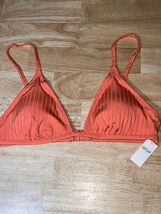 Medium Aerie Women's Ribbed Crossover Triangle Bikini Top BNWTS - $13.85