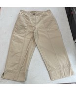 Vintage Y2K Cropped Pants Womens 4 P Lauren Ralph Beach Coastal Granny P... - $206.22 MXN