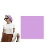 LILAC PURPLE SOLID 22&quot; BANDANA Head Neck Wrap Scarf Scarve Handkerchief ... - $10.39 CAD