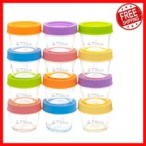 Durable 12 oz Glass Baby Food Jars - Safe, Reusable &amp; Perfect for Homema... - $660.61 MXN