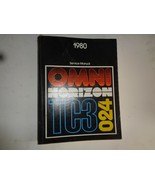 1980 Dodge Omni Plymouth Horizon Factory Repair Manual - €14,02 EUR