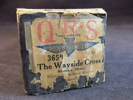 PLAYER PIANO SONG ROLL QRS 3659 The Wayside Cross Blue Bird Ballads Hymn - £9.35 GBP