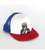 Vans Off The Wall Mens Patriot Uncle Sam Trucker Snapback Cap Hat Red Wh... - $23.23 CAD