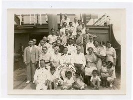 S S Atsuta Maru Luncheon Menu Postcard 1937 A Japanese Bride  - $37.62