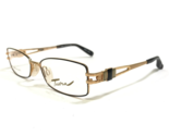 Tura Eyeglasses Frames MOD.274 BLK Black 20K Gold Plated Cat Eye 52-17-130 - £66.93 GBP