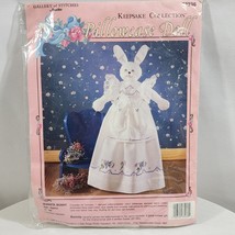 Brucilla Bunnita Bunny 17&quot; Stamped Embroidery Pillowcase Doll Kit 1992 V... - £10.85 GBP