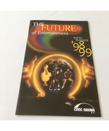 Vintage Pittsburgh civic arena The Future of Entertainment event planner  - $19.75