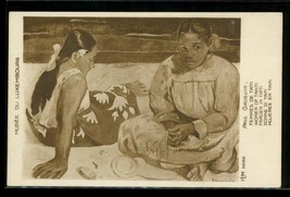 Vintage Postcard RPPC Real Photo Classical Art Paul Gauguin Women of Tahiti - £7.75 GBP