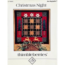 Thimbleberries Christmas Night Quilt PATTERN LJ92257 from Sew Big Quilts... - $8.99