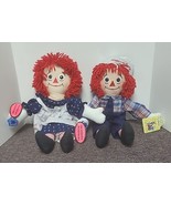 VTG Applause  17&quot; Raggedy Ann &amp; Andy Cloth Collector Dolls NEW - €28,63 EUR