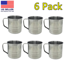 6 Pack Unbreakable Stainless Steel Coffee Soup Mug Tumbler Camping Mug C... - $364.28 MXN