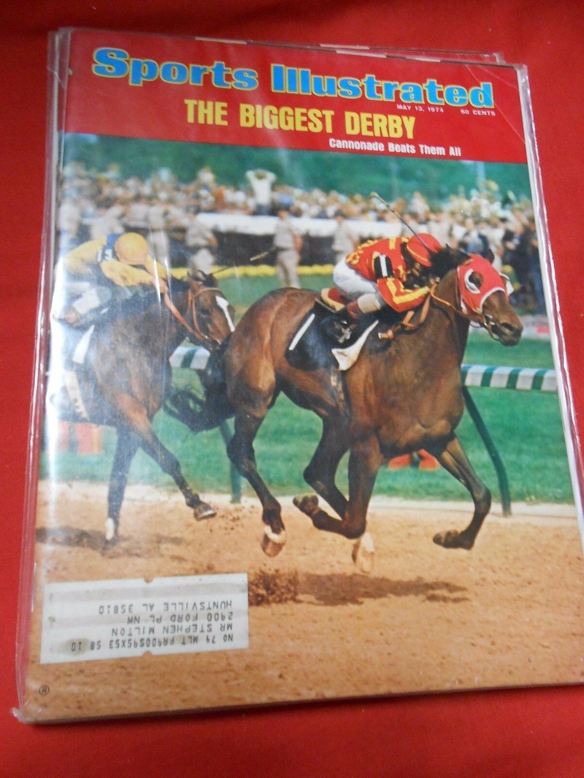 Primary image for SPORTS ILLUSTRATED May 13,1974 THE BIGGEST DERBY Cannonade Beats Them All